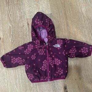 Reversible baby North Face jacket (0-3 months)